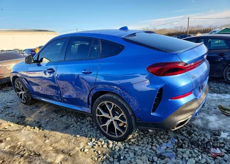 2020 BMW X6 M50I z USA, uszkodzony, nr VIN 5UXCY8C05L9B07238